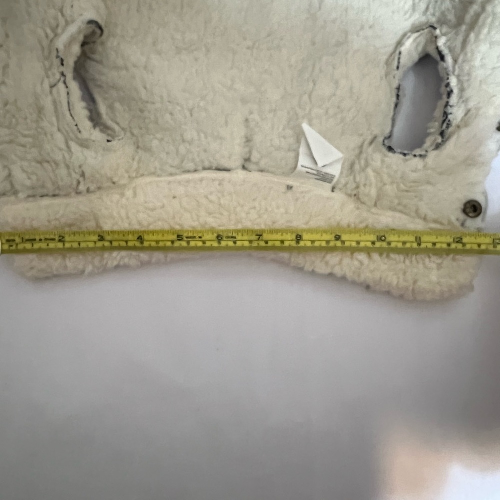 Small Dog Sherpa Denim Jacket Size XS - Picture 6 of 7